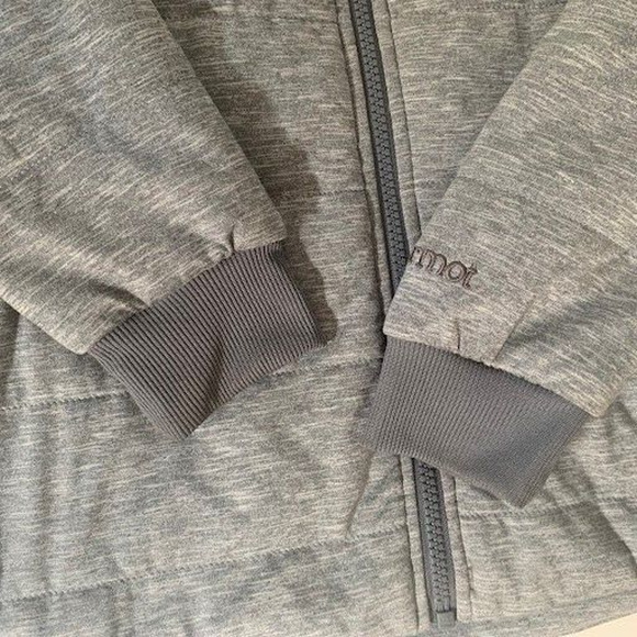 MARMOT - Womens VISITA INSULATED Grey Jacket Sz Small‎ Outdoors Warm Hooded EUC - Picture 7 of 15